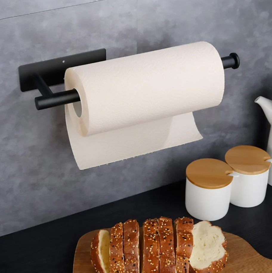 Portarollos Toalla De Papel Inoxidable Autoadhesivo