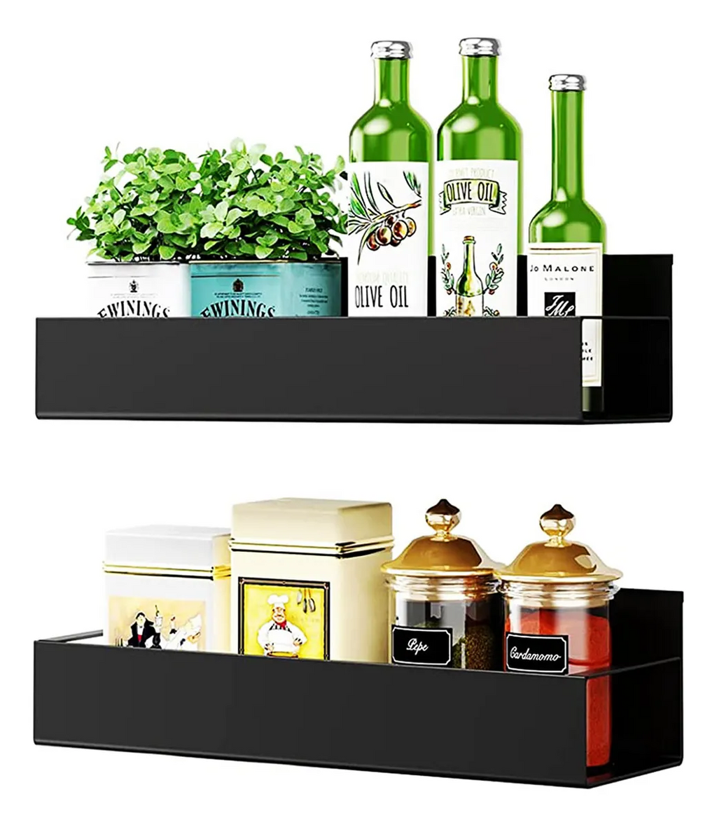 Set 2 Estantes Especieros Magnéticos Para Refrigerador o Lavadora